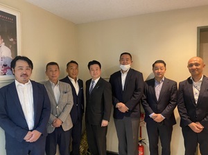 参議院議員 和田政宗様が訪問されました。